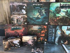 MYTHIC BATTLES: PANTHEON All-In TYPHON BUNDLE Game w/1.5 Upgrade Pack 2017 *NEW*