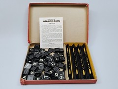 Vintage 1950’s Transogram Anagrams Word Scrabble Games Complete w All 108 Pieces
