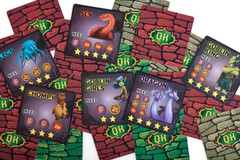Fantasy Themed Board Game for Kids Ages 5+, Family Fantasy Tabletop Adventure fo