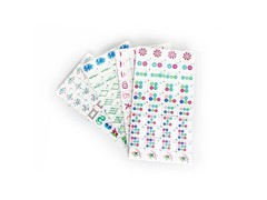 NEW! Vibrant Layered Mahjong Tiles – American Set 160 Tiles – Hot Pink Magenta