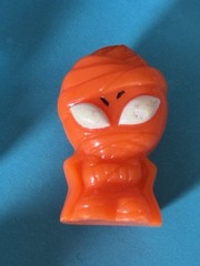 Gogos Crazy Bones Aliens Lot 7 Figures Silver Metallic Translucent Vintage Rare