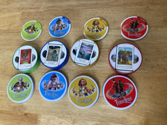 Lot of 4 Timeline Inventions Card Game Zygomatic Asmodee Frederic Henry 1995