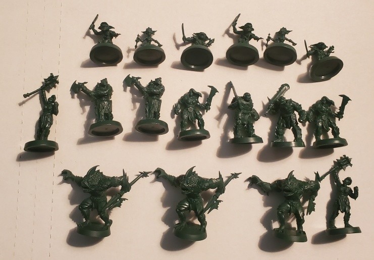 Heroquest Kellar’s Orcs and Goblins Miniatures
