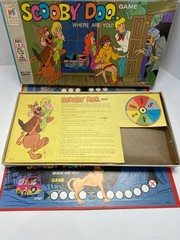 1973 Scooby Doo Where Are You Board Game by Milton Bradley – INCOMPLETE #4318