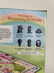 Monopoly: The World of Strawberry Shortcake Strategy Board Game New Sealed