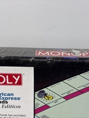 Monopoly American Express Funds Edition Hasbro 2000 USAopoly NEW SEALED OOP Vtg