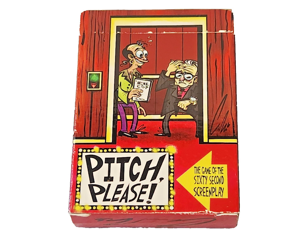 PITCH PLEASE! By Carolyn Main The 60 Second Screenplay Movie Pitch Card Game