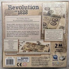 REVOLUTION OF 1828 BOARD GAME for 2 Players 2019 BRAND NEW (DAMAGED BOX)