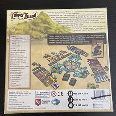 Cooper Island Board Game – Capstone Games Andreas Odendahl – New Free Shipping