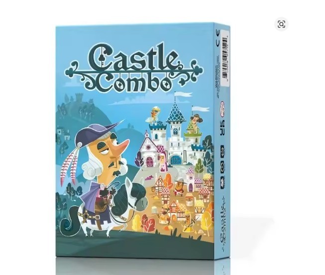 Castle Strategy Board Game English Party Family Table Card Game