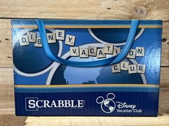 Disney Vacation Club Scrabble Board Game USAopoly 2014 Hasbro, Complete