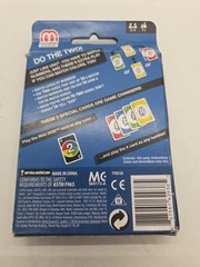 Mattel Uno Dos Second Edition Card Game for 2 to 4 Players Ages 7 Years and Up