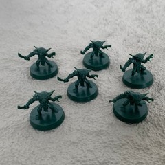 18pcs Goblins Warriors Female Goblins Miniatures Heroquest Board Game Minis DND