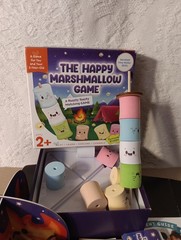 The Happy Marshmallow Game Peaceable Kingdom BROKEN STICK FOR PARTS COMPLETE