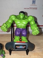 Marvel Battle Masters The Hulk Hasbro 2013 Handheld Fun 5″ Ruffalo + Hulk Mini!!