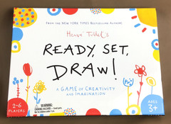 Ready, Set, Draw! A Game of Creativity & Imagination Herve Tullet COMPLETE EUC