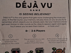 Amigo DEJA VU Game: Is Seeing Believing? Ages 8+, 2-6 Players / Factory Sealed