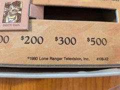 The Legend of the Lone Ranger Board Game 100% Complete Milton Bradley 1980