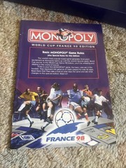 Monopoly FIFA World Cup France 98 Edition ISL Soccer Vtg 90s Board Game Complete