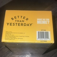 Better Than Yesterday 365 Daily Challenges Life Fullfilling Game NEW Sealed