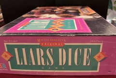 1987 Liars Dice Game Complete Milton Bradley Original
