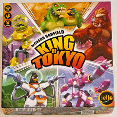 King of Tokyo Board Game IELLO Richard Garfield 2016