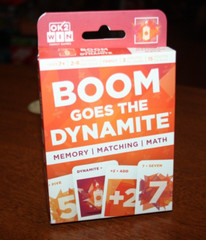Boom Goes the Dynamite Card Game – Memory – Matching – Math – Ok2Win LLC. 2021