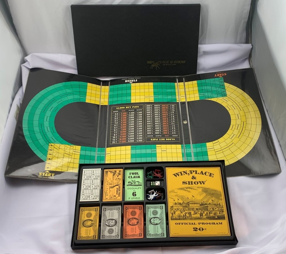 1966 Win, Place & Show Game by 3M Complete in Great Condition FREE SHIPPING