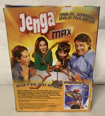 Parker Brothers Jenga Max Ages 8+ Family Game 2+ Players 2009 Fun!