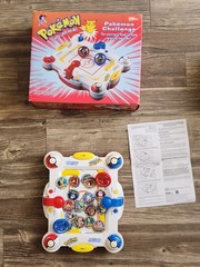 Vintage 1999 Pokemon Challenge Spinning Top Game Hasbro Tiger Electronics Works