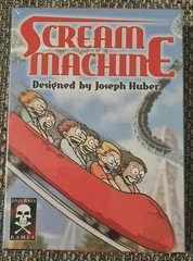 “SCREAM MACHINE” – Fast Roller Coaster Card Game by Joseph Huber – New & Original Packaging