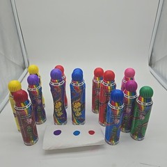 Lot Of 14Dab-O-Ink Bingo Daubers Mixed Colors Multicolor.