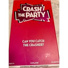 Moose Games Crash The Party Board Game Kids OS Red Excellent Social Deduction
