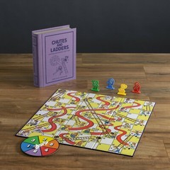 Chutes and Ladders Vintage Bookshelf Edition by WS Game Company Board Game New