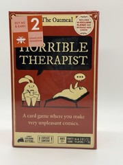HORRIBLE THERAPIST / NEW / AGES 17+ / SEALED IN BOX- PARTY GAME