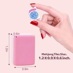 1.2-inch Premium Pink American 1.18 inches x 0.55 inches,