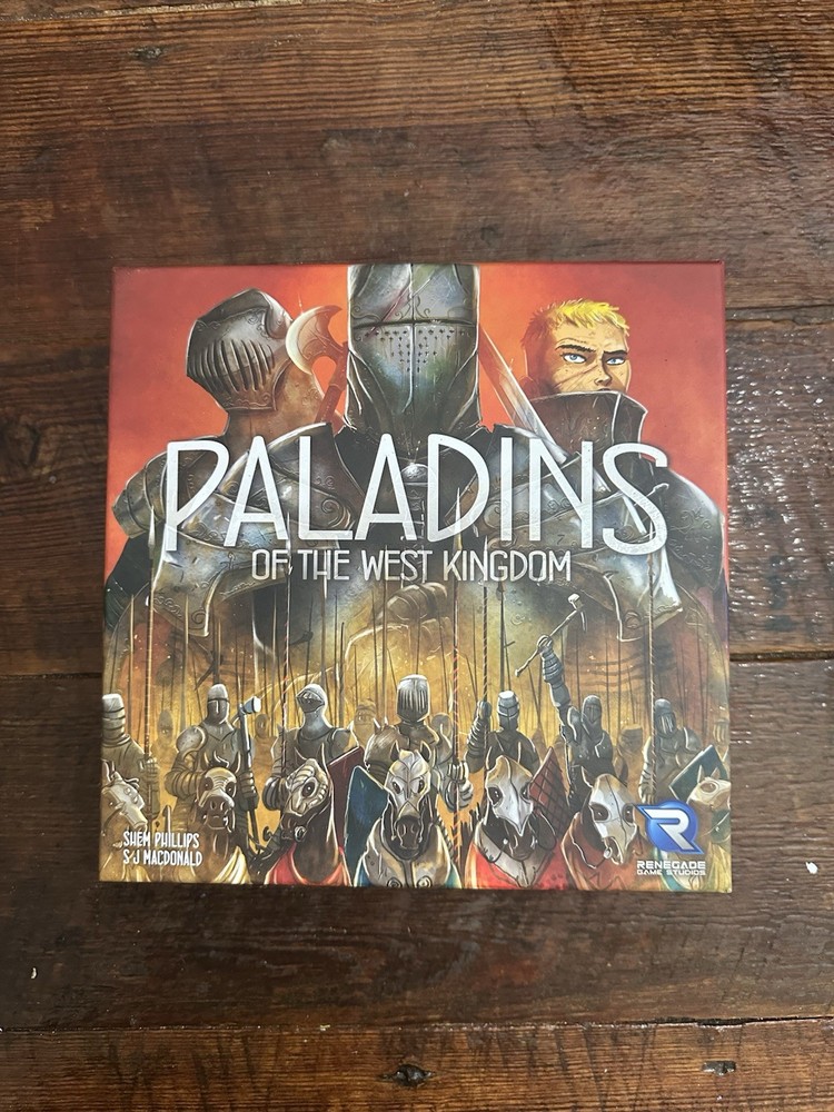 Paladins of The West Kingdom Board Game By Renegade Games New Pieces Sealed