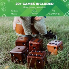 All-in-One Yardzee & Farkle Dice Game Set