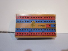 Vintage Magnetic Travel Game Set w/ Pieces Compact Folding Board Portable New