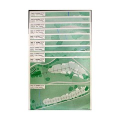 APBA Board Games Golf – “Merion” Merion Golf Club Course Bag VG+