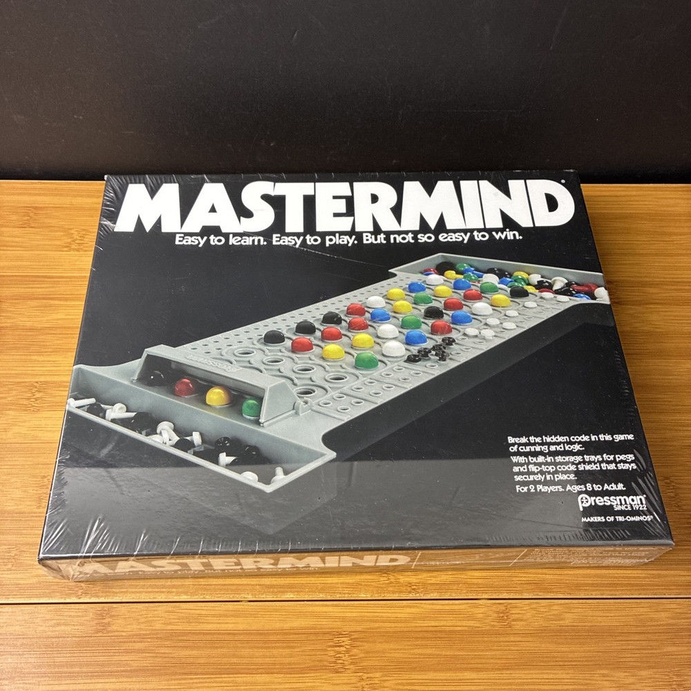 Mastermind Logic Game Pressman 2015 Makers of Tri-Ominos New Sealed