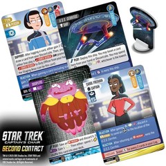 Star Trek: Captain’s Chair Second Contact – Deck Building Game Expansion