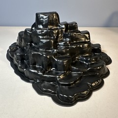Vintage 1990s GoGo’s Crazy Bones Buddies Mountain Display Stand NEW Black NOS