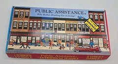 Public Assistance Capital Punishment Board Game 2 In 1 – 99.9% Complete 1994