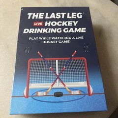 Last Leg Hockey Drinking Card Game SEALED, Alcohol/Non Alcohol: Any team!