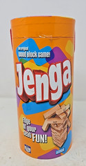 Jenga Game Wooden Blocks Stacking Tumbling Tower Kids Game Ages 6 and Up (Ama…