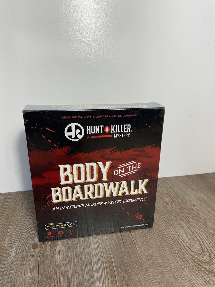 Hunt A Killer Body On The Boardwalk Board Game