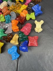 Lot of 60 Random and 3 Monster Gogos Crazy Bones B