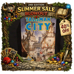 Games Workshop Talisman 2nd Edition Game CITY EXPANSION SET COMPLETE AND MINT!