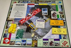 Monopoly Mountaineering Edition – National Geographic – 2001 – Complete